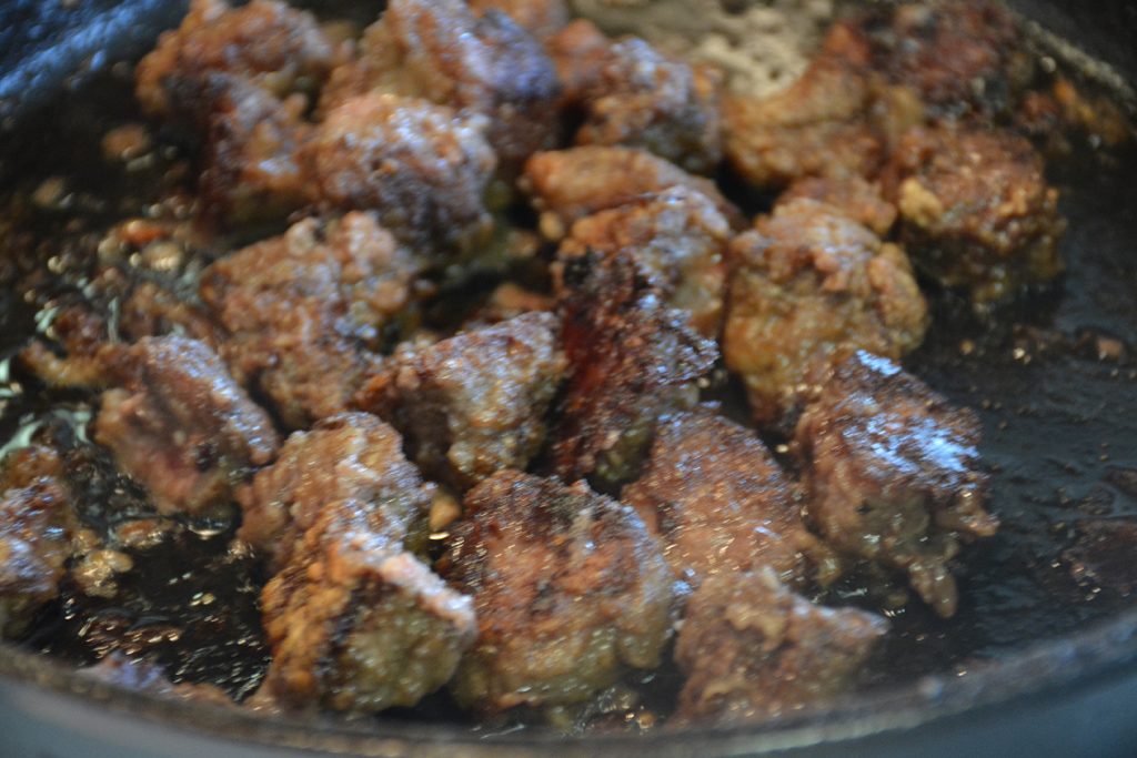 Browning Stew Beef