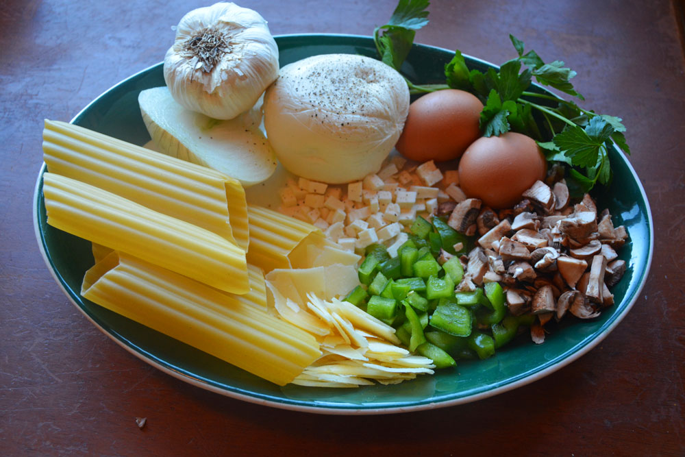 Heartwind Nest  Manicotti Filing Ingredients